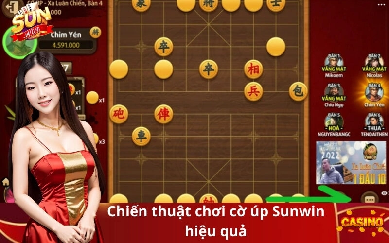 Chiến thuật chơi cờ úp Sunwin hiệu quả