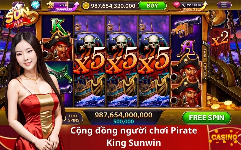 Cộng đồng người chơi Pirate King Sunwin
